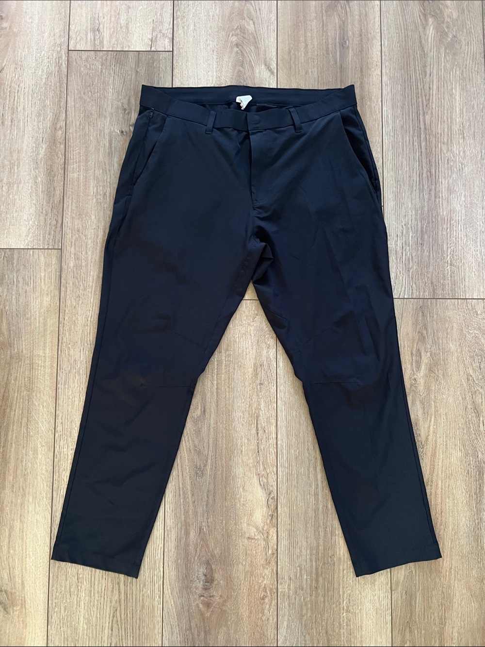 Fabletics Men's Black Chino-Style Performance Pants